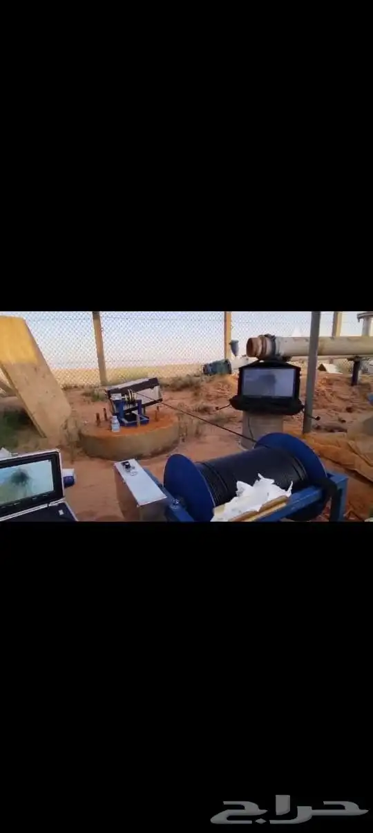 تصوير وفحص آبار المياه بأحدث الاجهزه 1