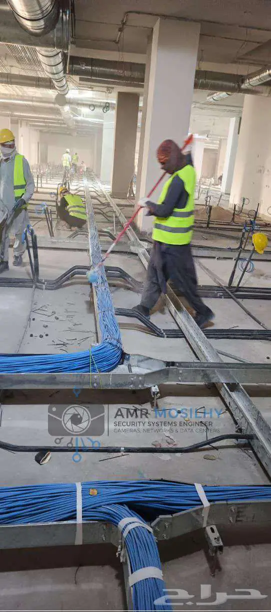 إنشاء بنية تحتية لشبكات الإنترنت - خدمة عملاء بنك الراجحى 1