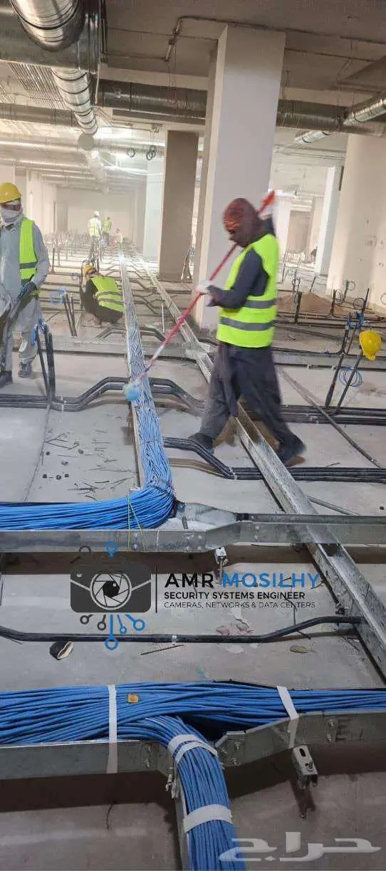 إنشاء بنية تحتية لشبكات الإنترنت - خدمة عملاء بنك الراجحى 0