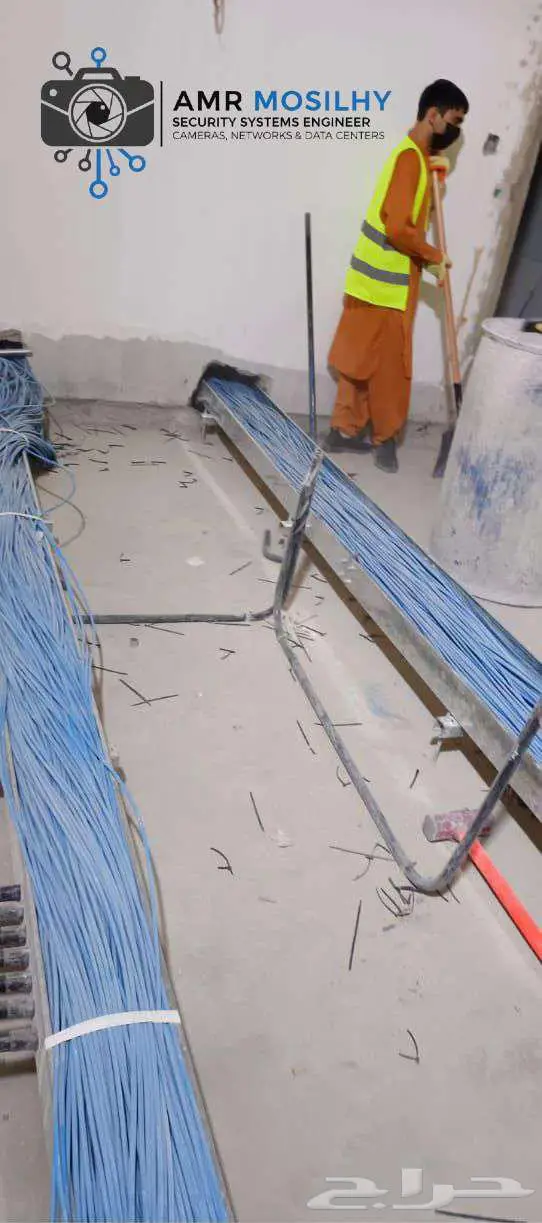 إنشاء بنية تحتية لشبكات الإنترنت - خدمة عملاء بنك الراجحى 3