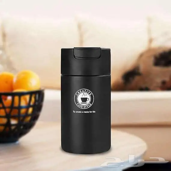 كوب قهوة للسفر من الستانلس ستيل معزول بتفريغ الهواء 0