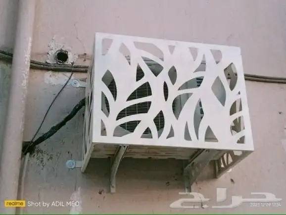 اغطتية مكيفات فايبر جلاس خارجية 2