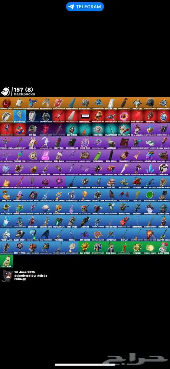 حساب فورت نايت 1