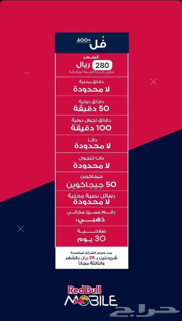 شرايح نت اتصال ونت باقات تبدأ 60 ريال 2
