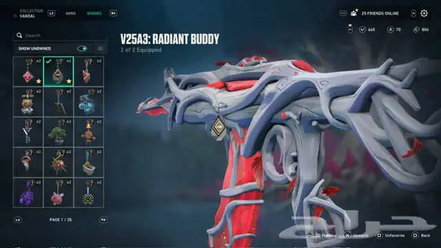 660 vp 150 radianite حساب فالورنت حسب رادينت بدل مقبول 0