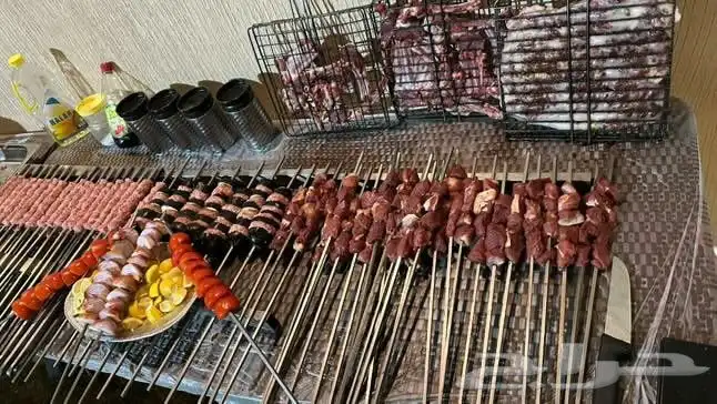 مشويات شوي خارجي معلم مشاوي تجهيز ذبايح 1