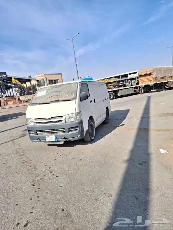 تويوتا باص هايص بضاعه موديل  2009 2