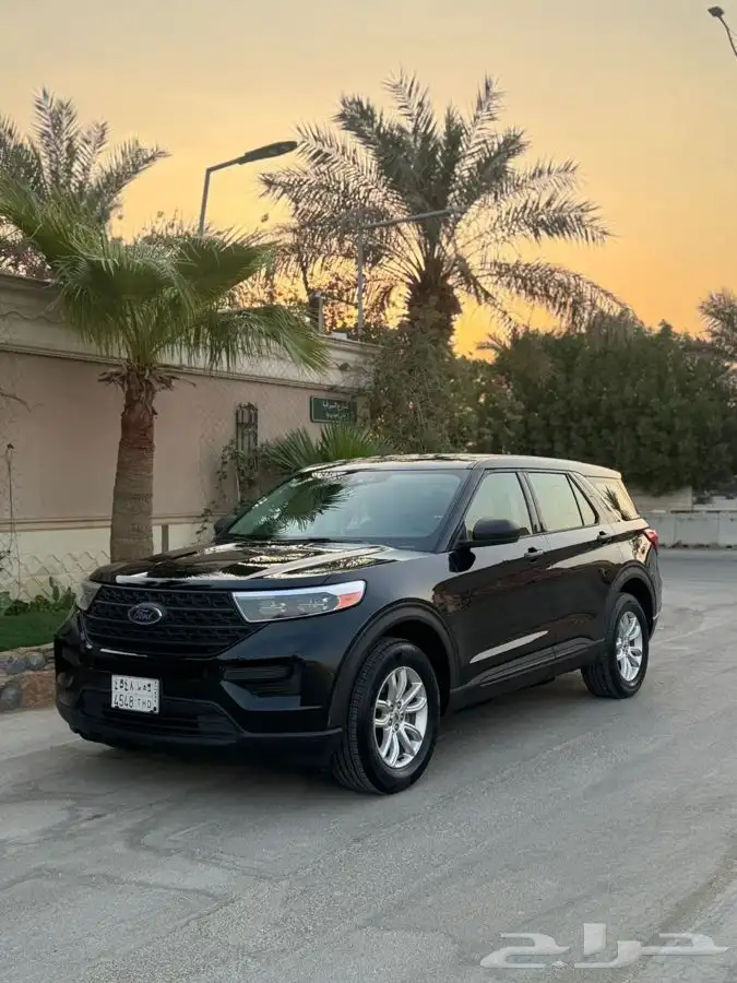 فورد اكسبلورر 2021دبل بحاله ممتازه 0