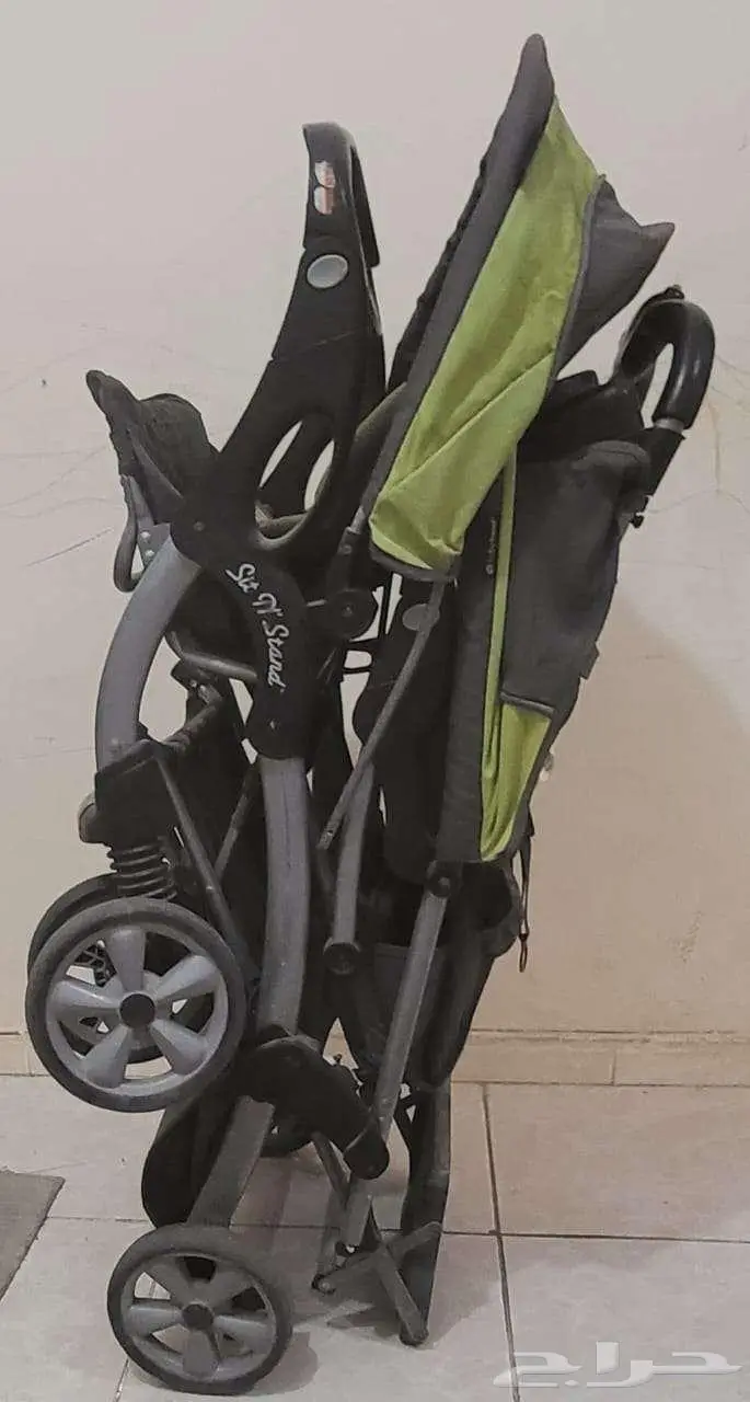 مستلزمات أطفال  عربية بمقعدين-كرسي سيارة-سرير-حمالة وغيرها 1