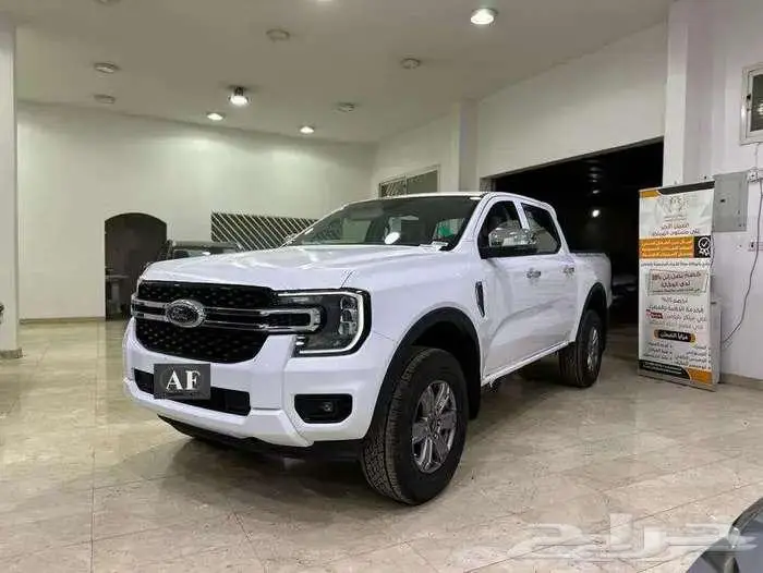 فورد رينجر XL 2024 غمارتين رمادي وابيض سعودي كاش واقساط 1