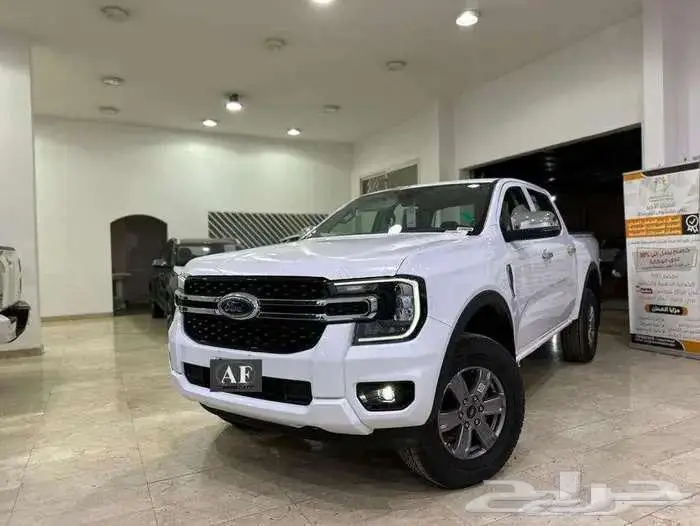 فورد رينجر XL 2024 غمارتين رمادي وابيض سعودي كاش واقساط 0