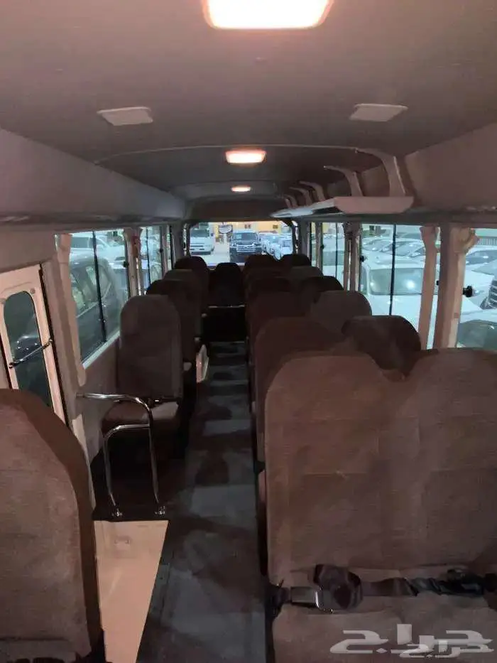 كوستر 2025 خليجي 23 راكب ديزل 4 سلندر بسعر مميز كاش وبنك 9