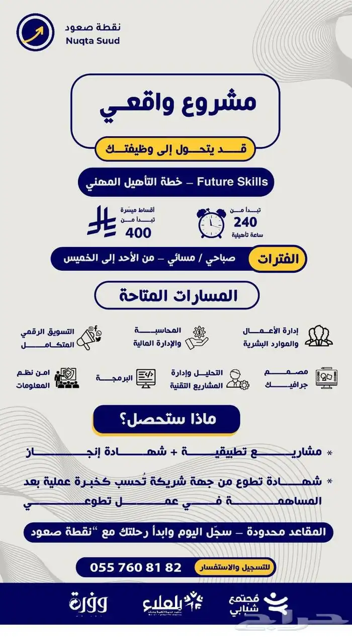 تدريب منتهي بالتوظيف عن بعد 0