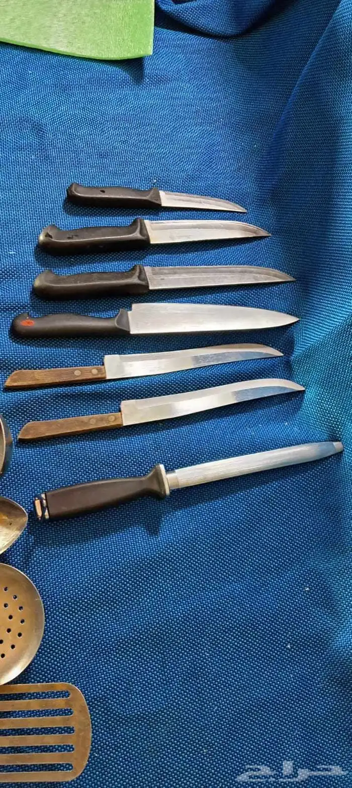 طقم سكاكين ومغارف صناعة ياباني 3