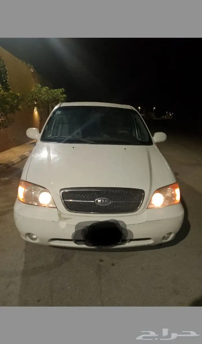 كيا كرنفال 2005 سياره عائليه قير ماكينه استماره فحص تمام 8