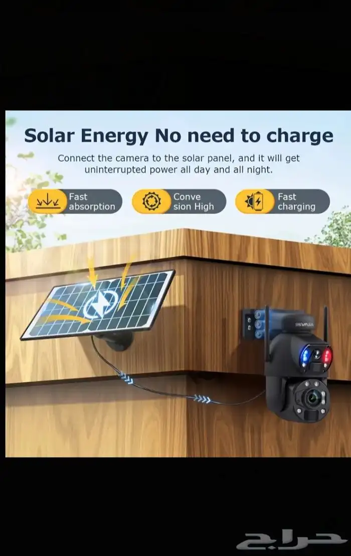 كاميرا طاقة شمسية شريحة بيانات 4