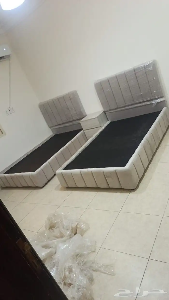 brand new Bed with mattress home delivery services free cash 19