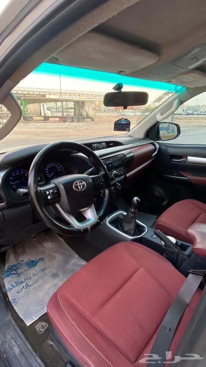 للبيع هايلوكس 2017 دبل سعودي فل كامل ماشي 400 الف كيلو 3