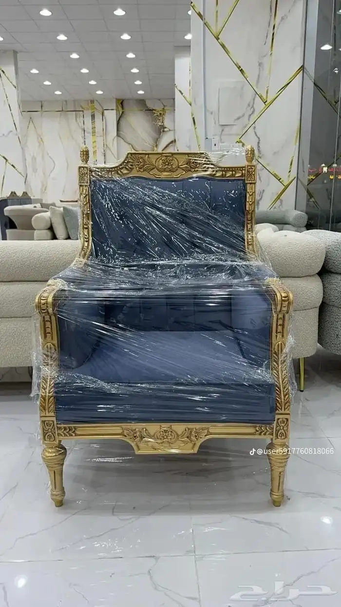 مفروشات كنب ملكي شغل مصري 5