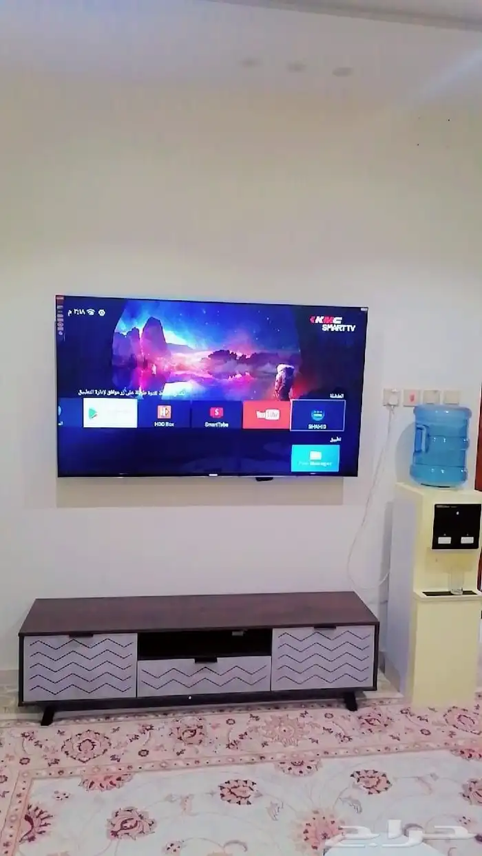 شاشه 70 بوصه اسمارت شبه جديده بي كيسه 3