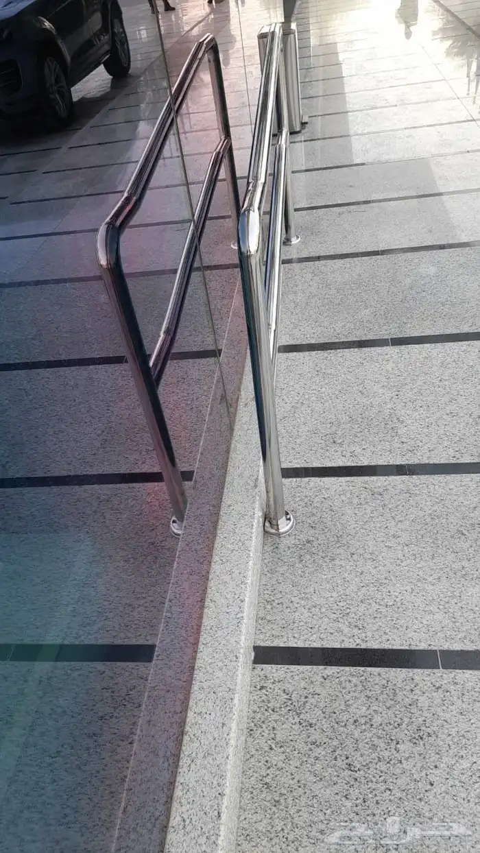 درابزين زجاجي  درابزين حديدي  واجهة زجاجية  جميع أعمال الز 4