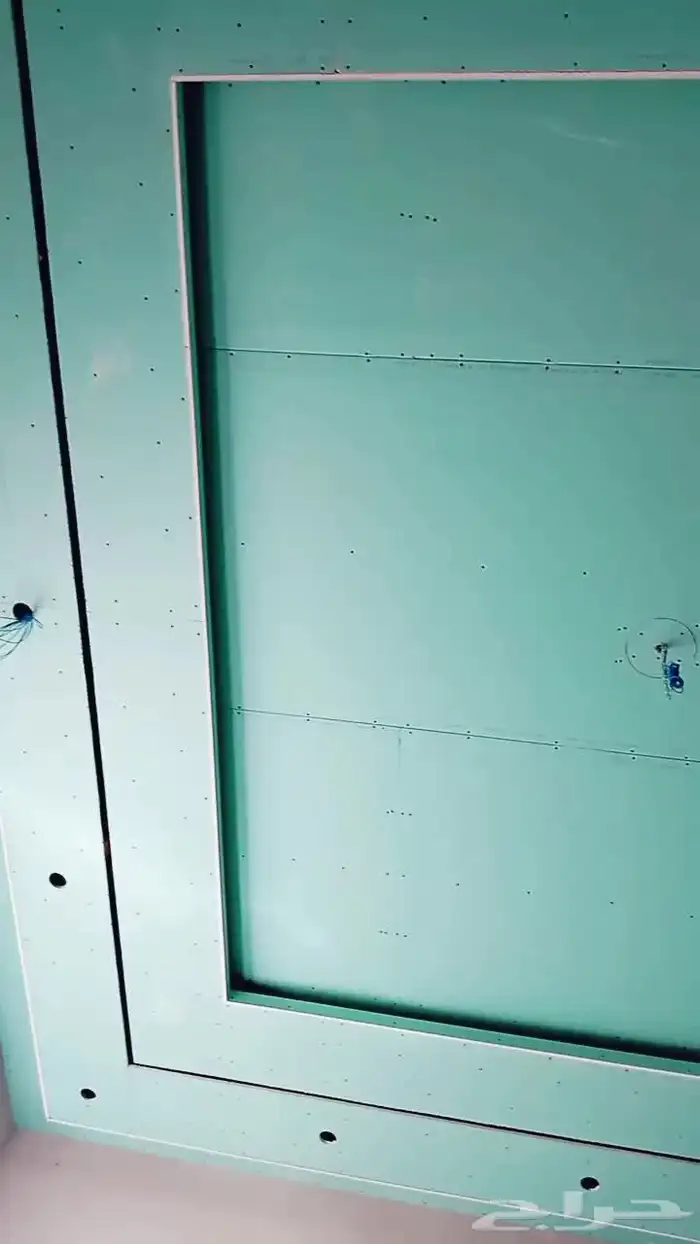 عمل جبس بورد سيمنت بورد سقف مستعار فاصل جبس بورد شيبورد 28