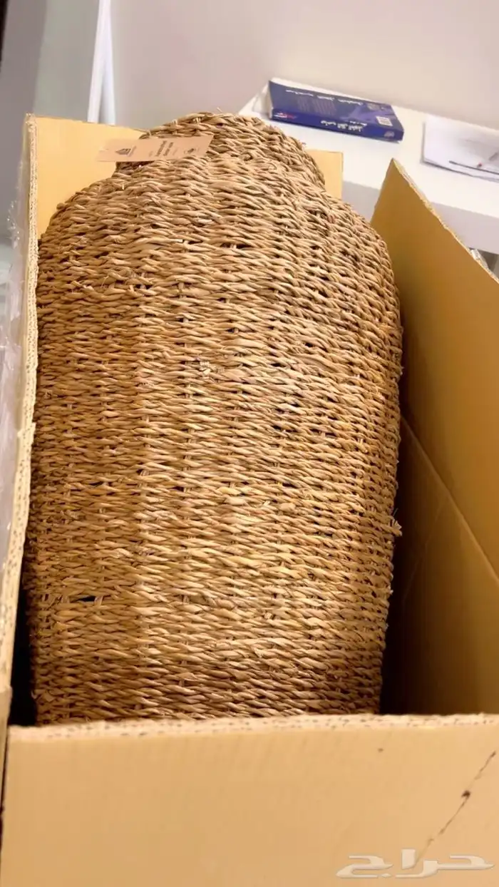 بيع سلة نفايات ومزهرية ارضيه جديده لم تستعمل 1