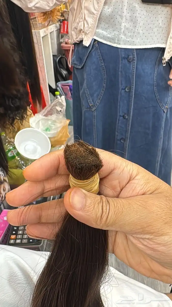 شعر طبيعي 100 100 للبيع 0