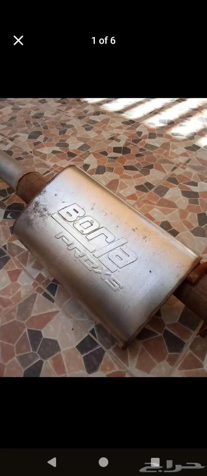 BORLA PROxs Muffler دبة جمس 0