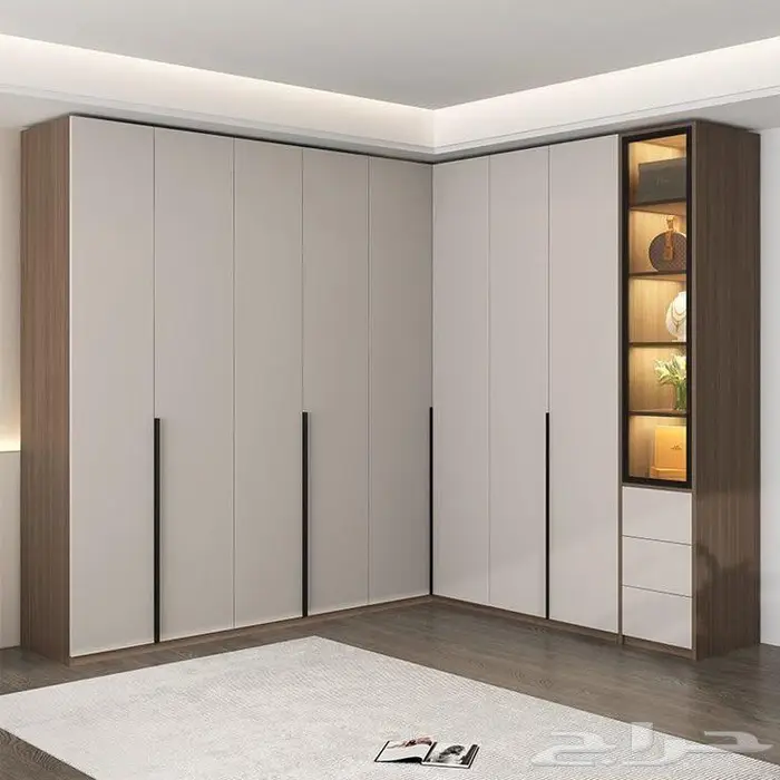 دواليب وغرف ملابس  تفصيل  من الخشب الشيبورد 3