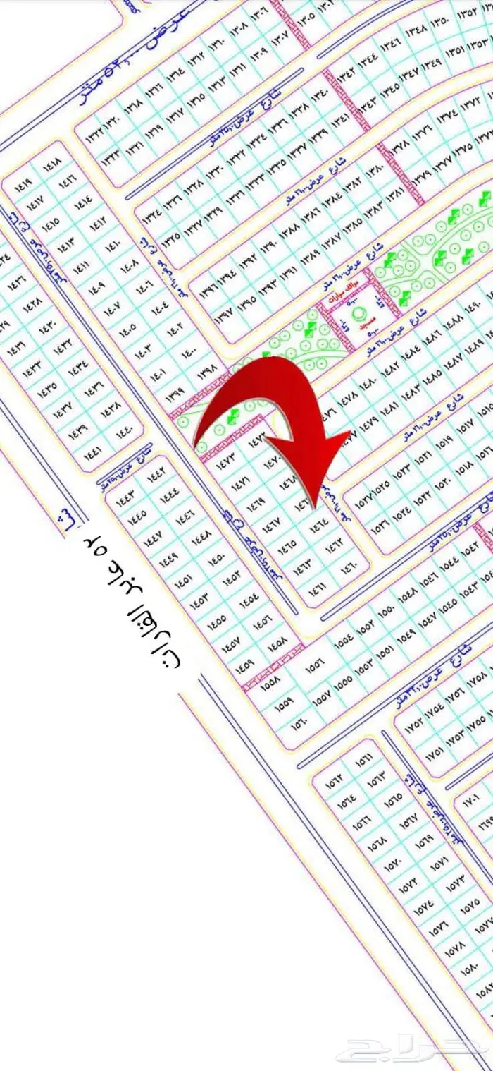 للبيع ارض في مخطط جوهرة العروس 1ع مساحه450 0