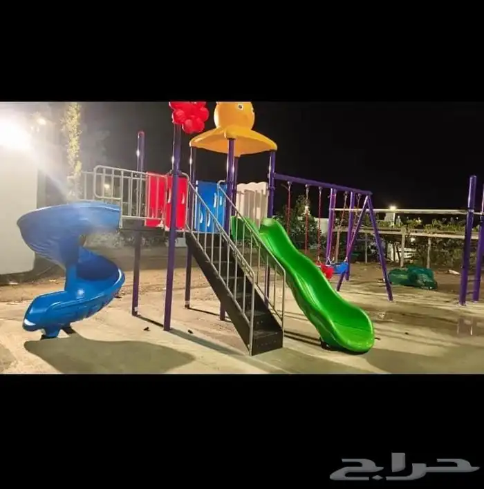 مراجيح زحاليق العاب اطفال خارجية نوعية ممتازة ضد الصدا 30