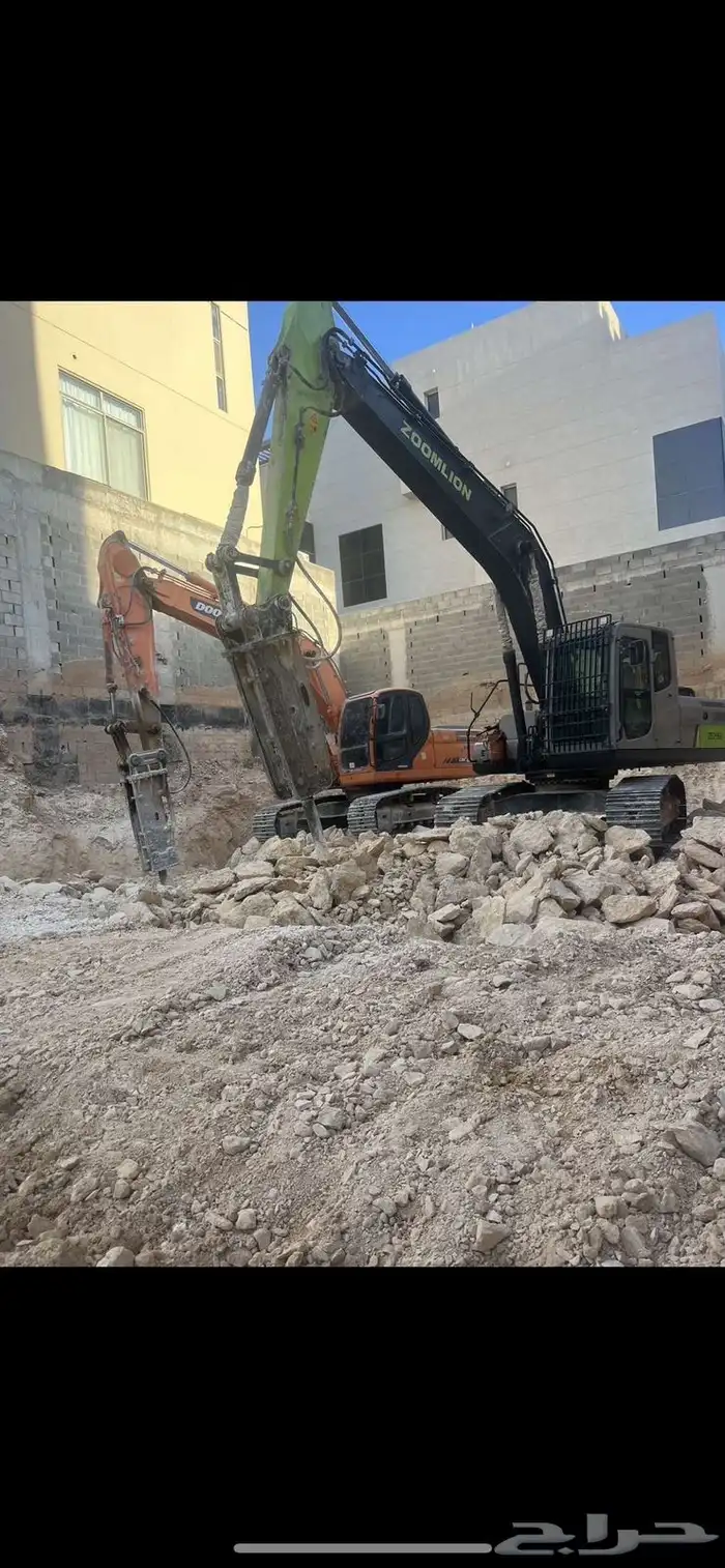 حفر وترحيل وهدم بناء 1