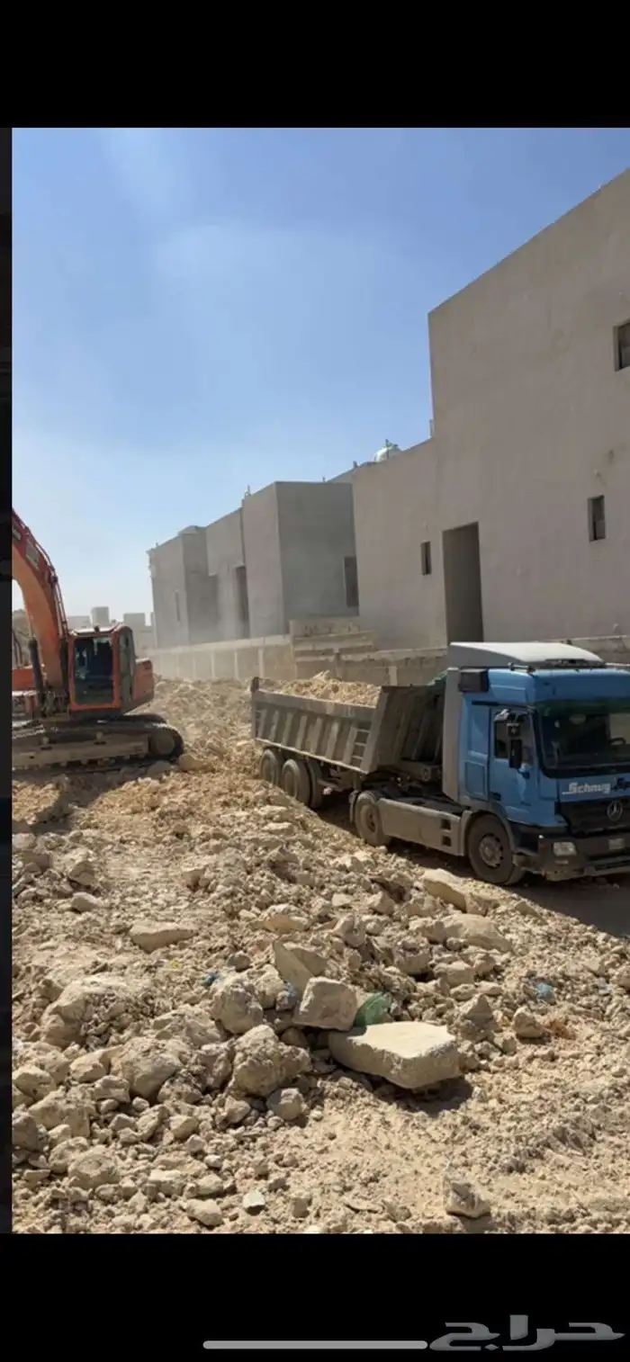 حفر وترحيل وهدم بناء 6
