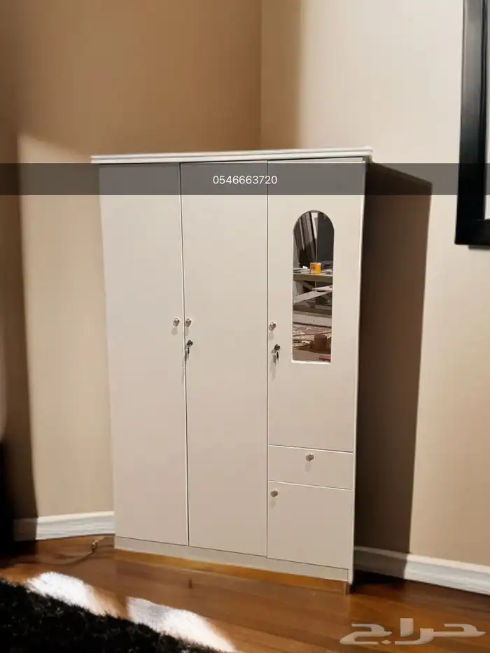 دولاب ملابس خشب توصيل مجانا 14