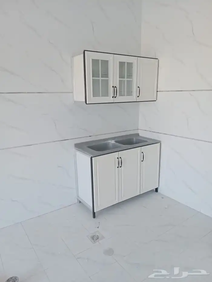 مطابخ جديده جاهزة صاج رف 3ملى رخام طبيعي مفصلات سمارت جميع ا 1