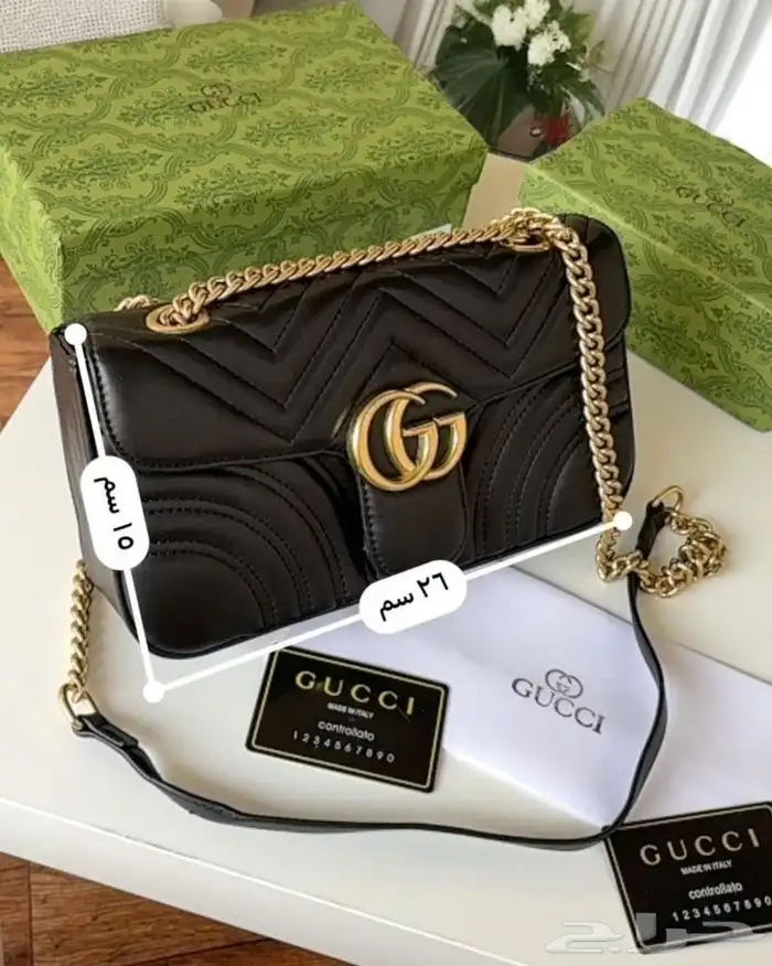 شنط جوتشي ماستر كواليتي مع كامل الملحقات 7