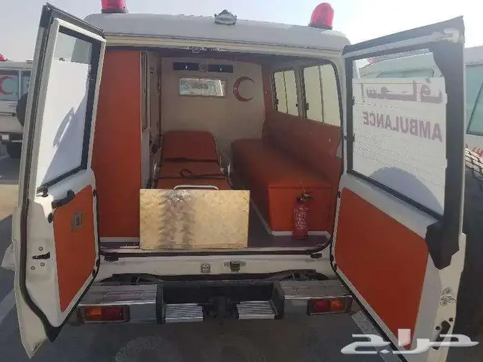 تويوتا لاندكروزر مصندق اسعاف - موديل 2023 5