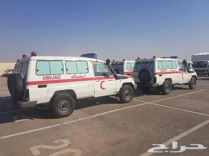 تويوتا لاندكروزر مصندق اسعاف - موديل 2023 1