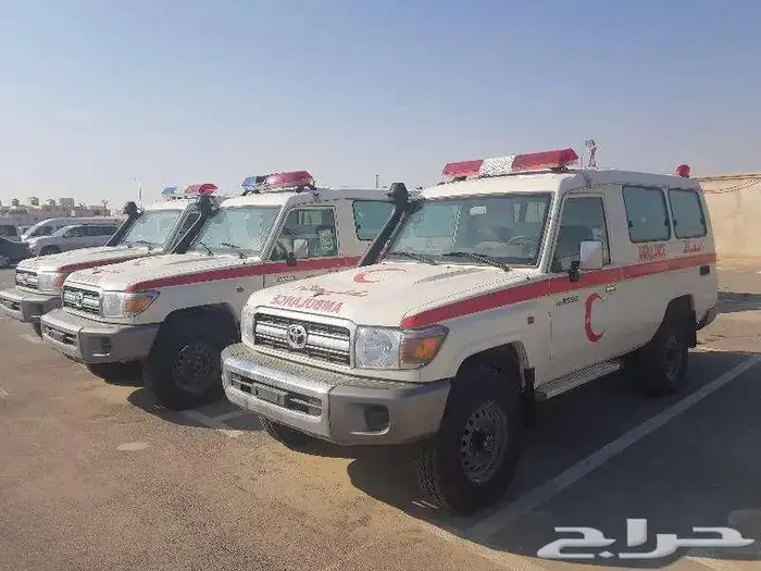 تويوتا لاندكروزر مصندق اسعاف - موديل 2023 2