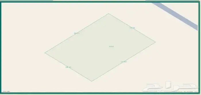 للبيع أرض زاوية حي  عريض 1