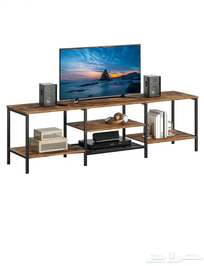 طاولة تلفزيون جديدة بكرتونها لم تفتح وغير مستخدمة 0