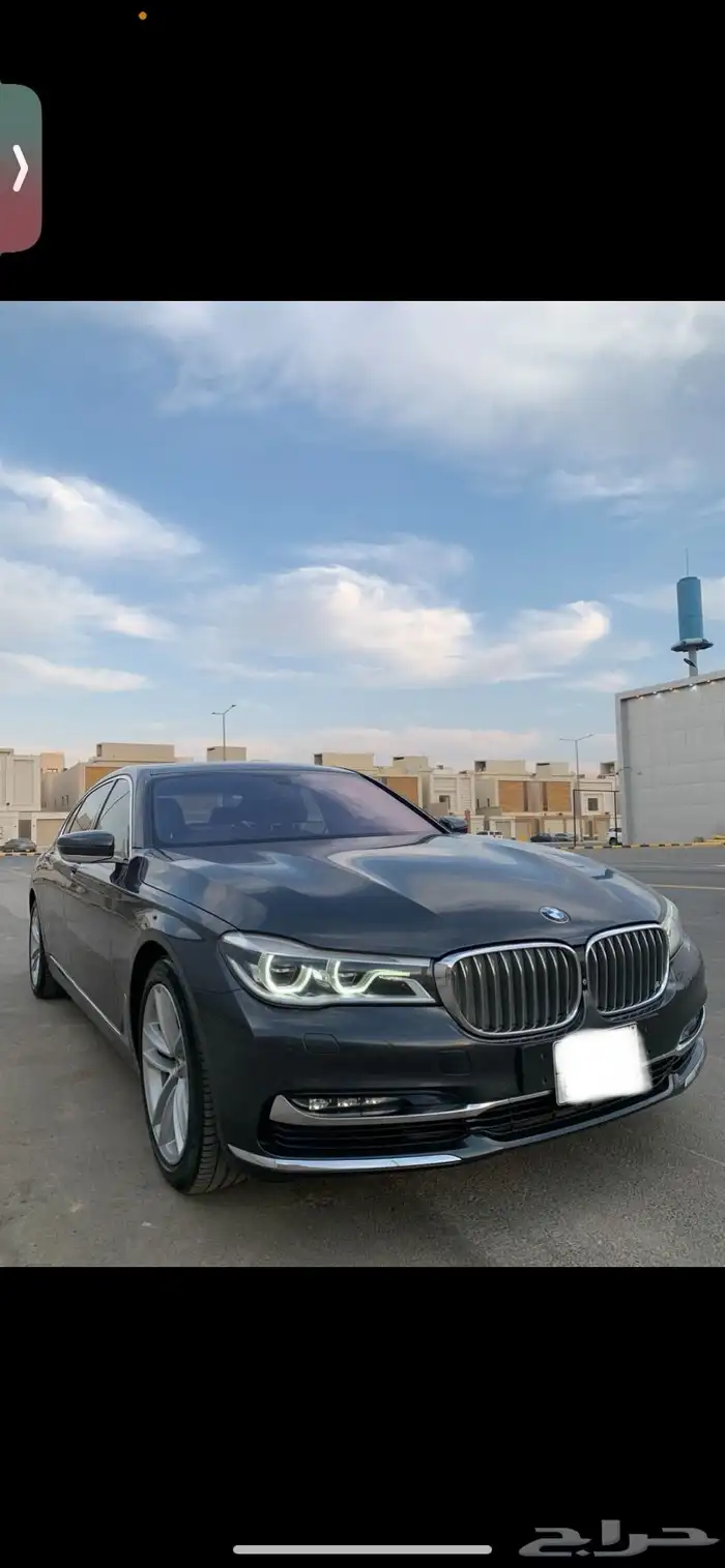 للبيع بي ام Li740 2016 صيانات وكالة 4