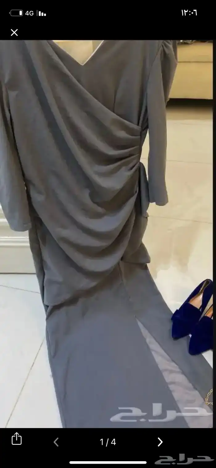 فستان مع شنطه وكعب 3