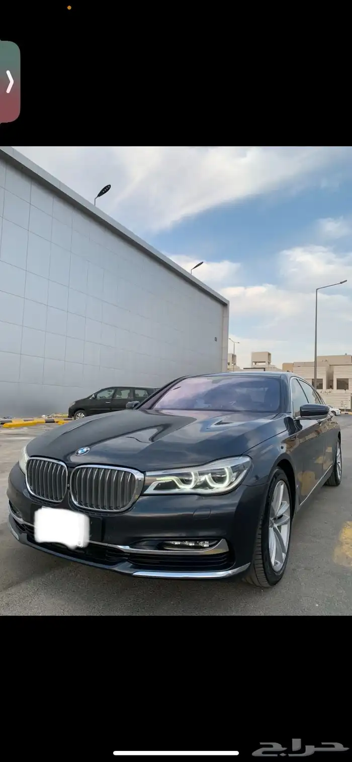 للبيع بي ام Li740 2016 صيانات وكالة 2