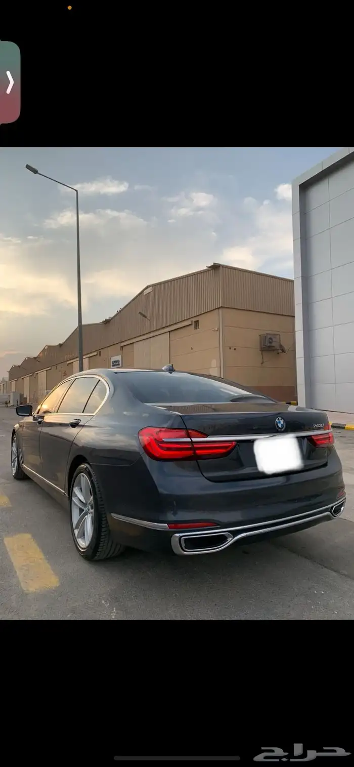 للبيع بي ام Li740 2016 صيانات وكالة 3