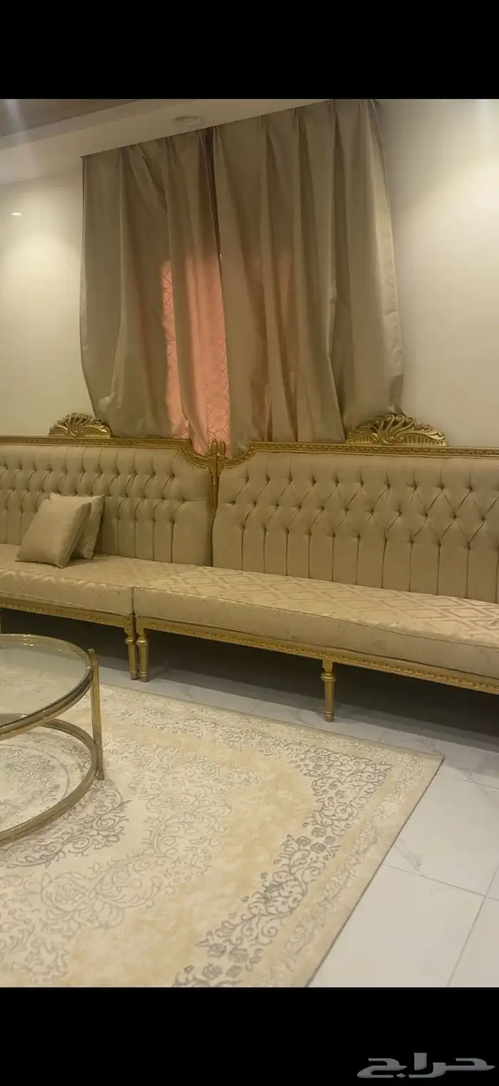 كنب نظيف جدا  مقاس الغرفه 4 ف6 2