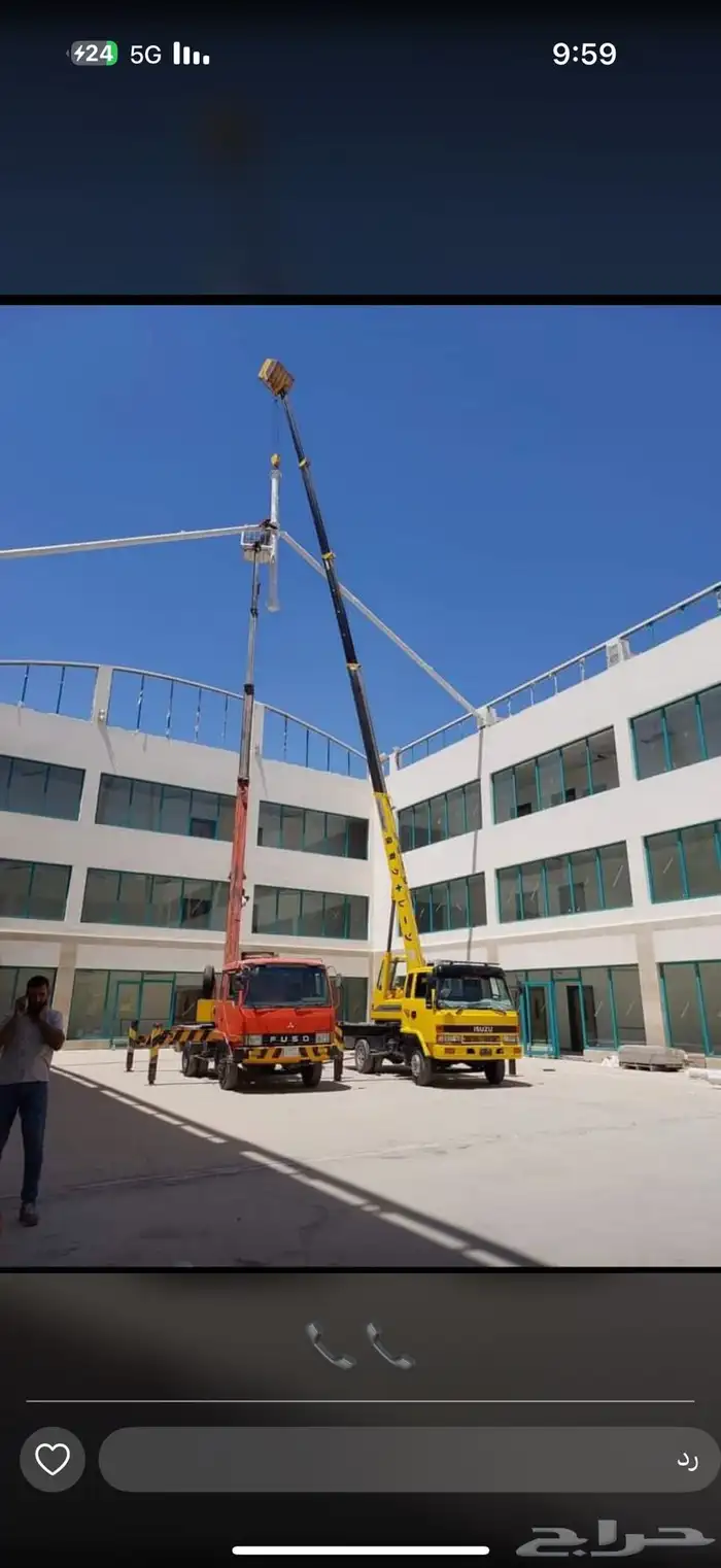 كرينات ورافعه كرين للايجار 1