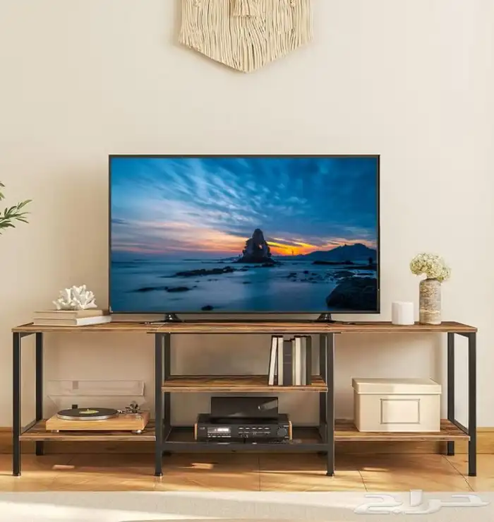 طاولة تلفزيون جديدة بكرتونها لم تفتح وغير مستخدمة 1