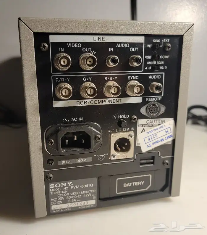 تلفزيون سوني قديم احترافي sony PVM (نادرة جدا ) 4